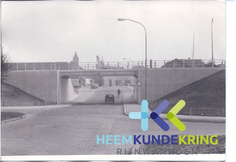 Lobith 04-1974 Bouw tunnel -Transeedijk-Komstraat (12)